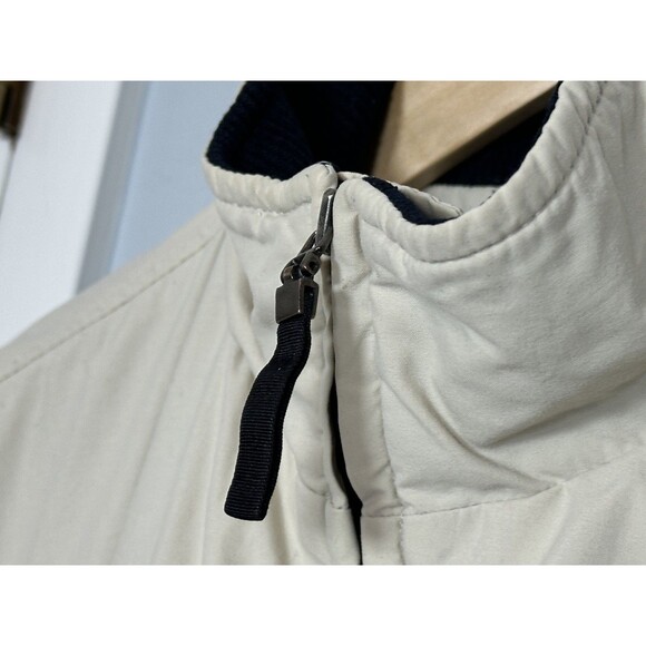 Eddie Bauer Bomber Beige Mens Small Outdoor Thinsulated Fleece Lined - Picture 12 of 12